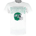 CFL (Ravens) - Saskatchewan Roughriders Single Stitch T-Shirt 1990s Small Vintage Retro Football