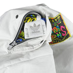 Adidas - White & Multicolor Snowboarding Reversible Jacket 1990s Medium Vintage Retro