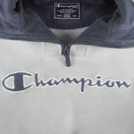 Champion - 1/4 Zip Fleece Sweatshirt 2000s XX-Large