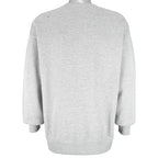 NFL (Lee) - Oakland Raiders Embroidered Crew Neck Sweatshirt 1990s Large Vintage Retro Football