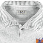 NFL (Gear) - Denver Broncos 1/4 Button Sweatshirt 1990s Large