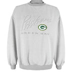 NFL (Lee) - Green Bay Packers Embroidered Crew Neck Sweatshirt 1990s Large Vintage Retro Football