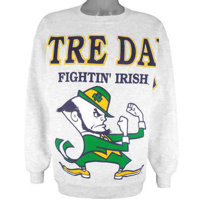 NCAA (TSI) - Notre Dame Fightin' Irish Crew Neck Sweatshirt 1990s Large