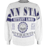NCAA (Duck Head) - Penn State Nittany Lions Crew Neck Sweatshirt 1990s Large Vintage Retro Football College