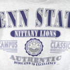 NCAA (Duck Head) - Penn State Nittany Lions Crew Neck Sweatshirt 1990s Large Vintage Retro Football College