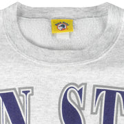 NCAA (Duck Head) - Penn State Nittany Lions Crew Neck Sweatshirt 1990s Large Vintage Retro Football College