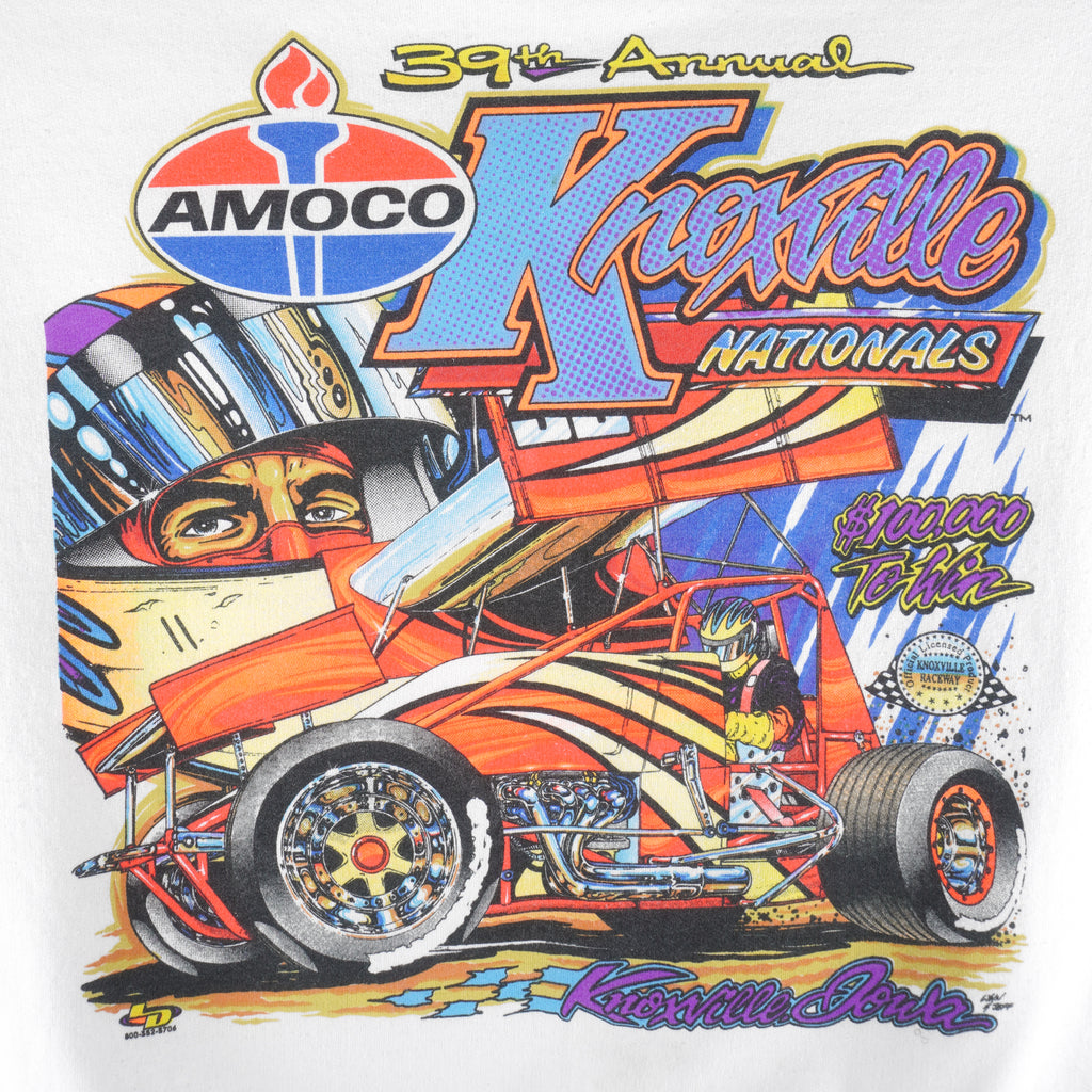 Vintage (Hanes) - Amoco Knoxville Nationals Crew Neck Sweatshirt 1999 XX-Large Vintage Retro