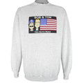 Vintage (Logo 7) - The Bob & Tom Show Crew Neck Sweatshirt 1990s Large Vintage Retro