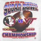 NCAA (Hanes) - Florida State Seminoles Sugar Bowl Crew Neck Sweatshirt 2000 Large Vintage Retro Football College