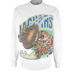 NFL (Salem) - Jacksonville Jaguars X Animal 2 Side Sweatshirt 1994 Large