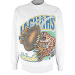 NFL (Salem) - Jacksonville Jaguars Breakout Crew Neck Sweatshirt 1994 Large Vintage Retro Football