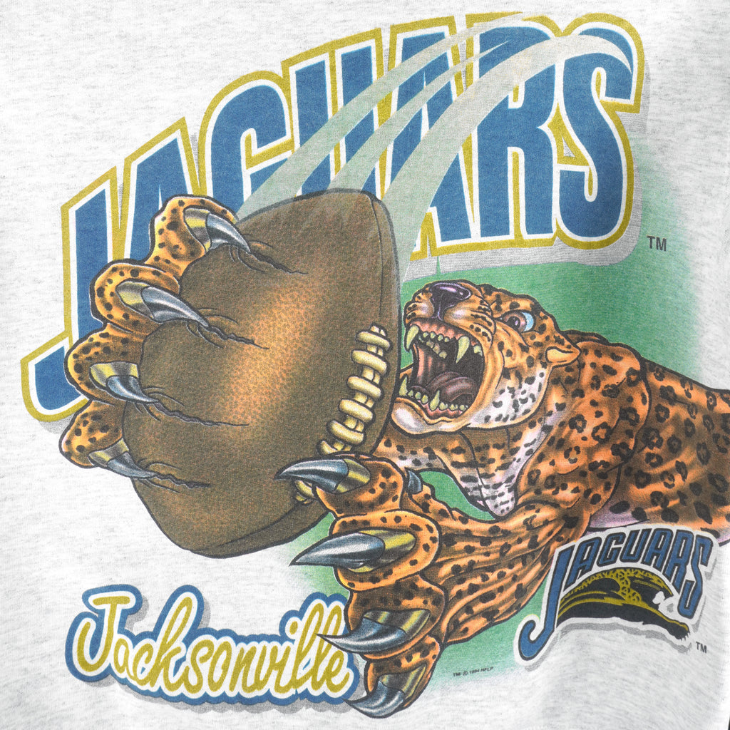 NFL (Salem) - Jacksonville Jaguars Breakout Crew Neck Sweatshirt 1994 Large Vintage Retro Football
