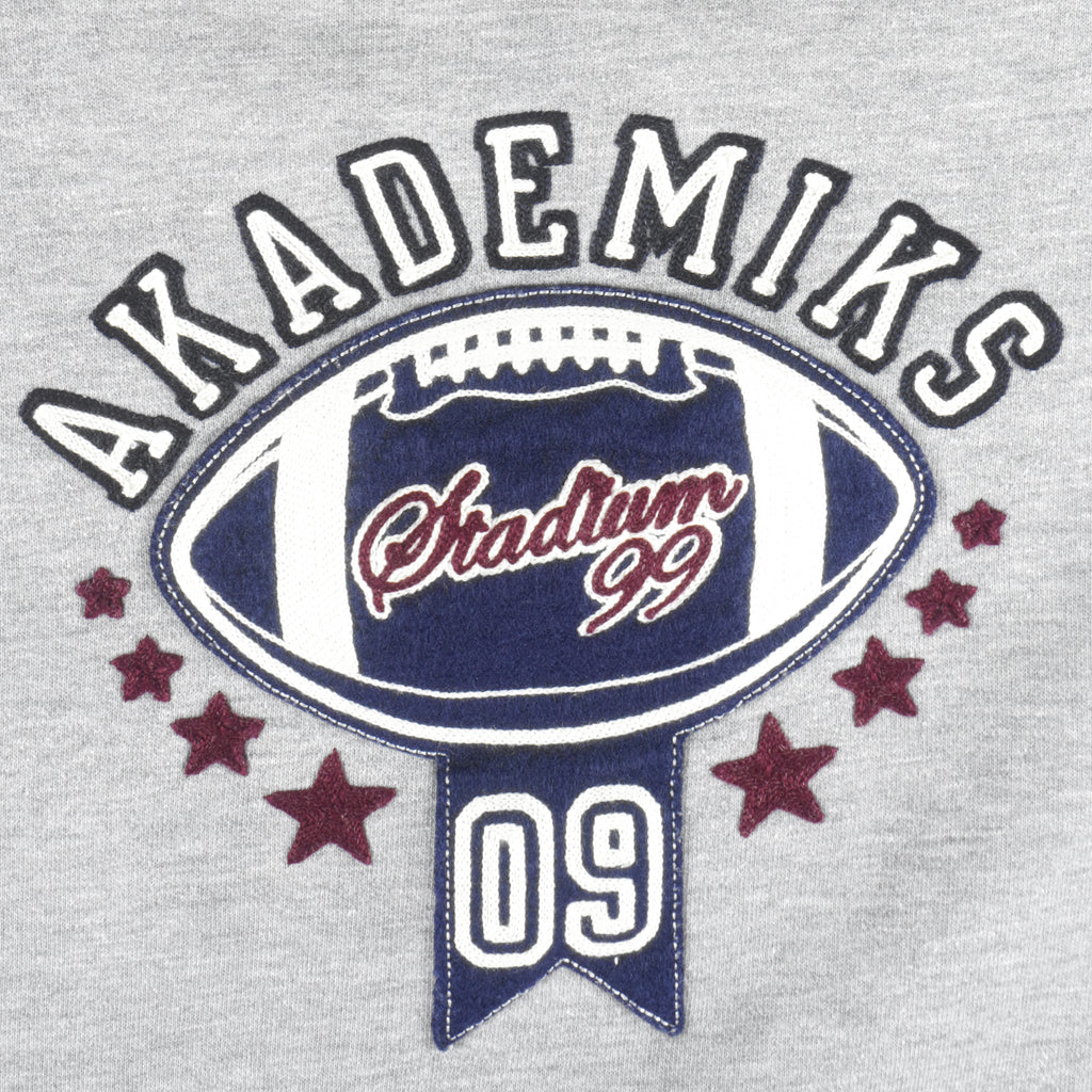 Vintage - Akademiks Stadium League Crew Neck Sweatshirt 1990s Large Vintage Retro Football