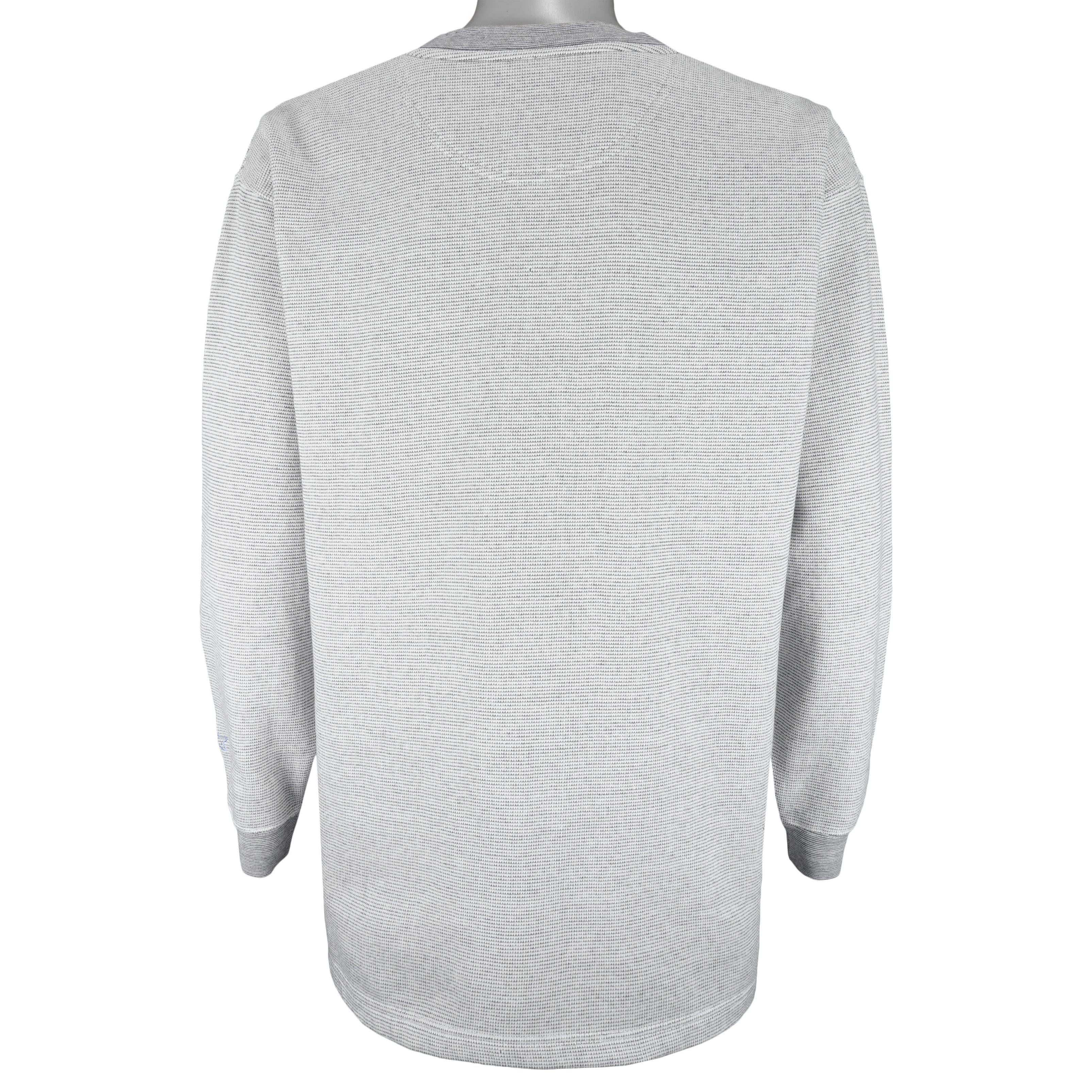 Starter - North Carolina Tar Heels 1/4 Button Sweatshirt 1990s Large Vintage Retro College
