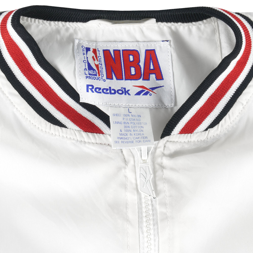 Reebok - Chicago Bulls Pullover Windbreaker 1990s X-Large Vintage Retro Basketball