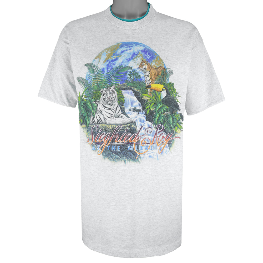 Vintage (Habitat) - Siegfried & Roy Habitat T-Shirt 1990s X-Large Vintage Retro