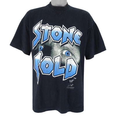 Vintage (Sun Flag) - WWF Stone Cold Steve Austin 3:16 T-Shirt 1996 Large