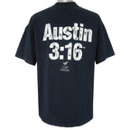 Vintage (Sun Flag) - Stone Cold Steve Austin 3:16 T-Shirt 1990s Large Vintage Retro