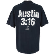 Vintage (Sun Flag) - Stone Cold Steve Austin 3:16 T-Shirt 1990s Large Vintage Retro