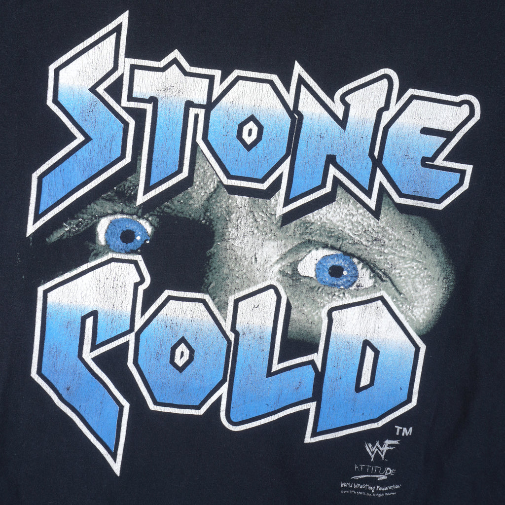 Vintage (Sun Flag) - Stone Cold Steve Austin 3:16 T-Shirt 1990s Large Vintage Retro