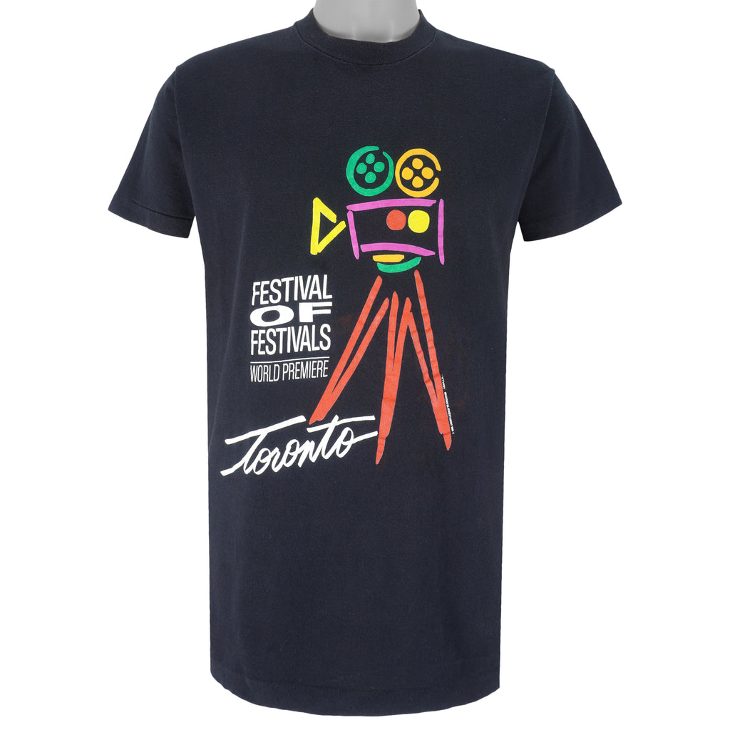 Vintage - Toronto Films Festival World Premiere T-Shirt 1990 X-Large Vintage Retro