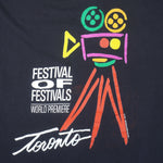 Vintage - Toronto Films Festival World Premiere T-Shirt 1990 X-Large Vintage Retro