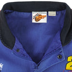 NASCAR (Winner's Circle) -  Jeff Gordon DuPont Embroidered Racing Jacket 1990s X-Large Vintage Retro