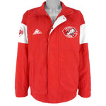 MLB (Apex One) - Cincinnati Reds Embroidered Spell-Out Jacket 1990s Large