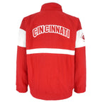 Vintage MLB (Apex One) - Cincinnati Reds Embroidered Spell-Out Jacket 1990s Large Baseball