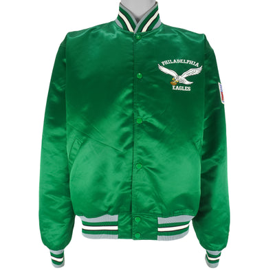 Starter (Pro Line) - Philadelphia Eagles Satin Jacket 1980s X-Large