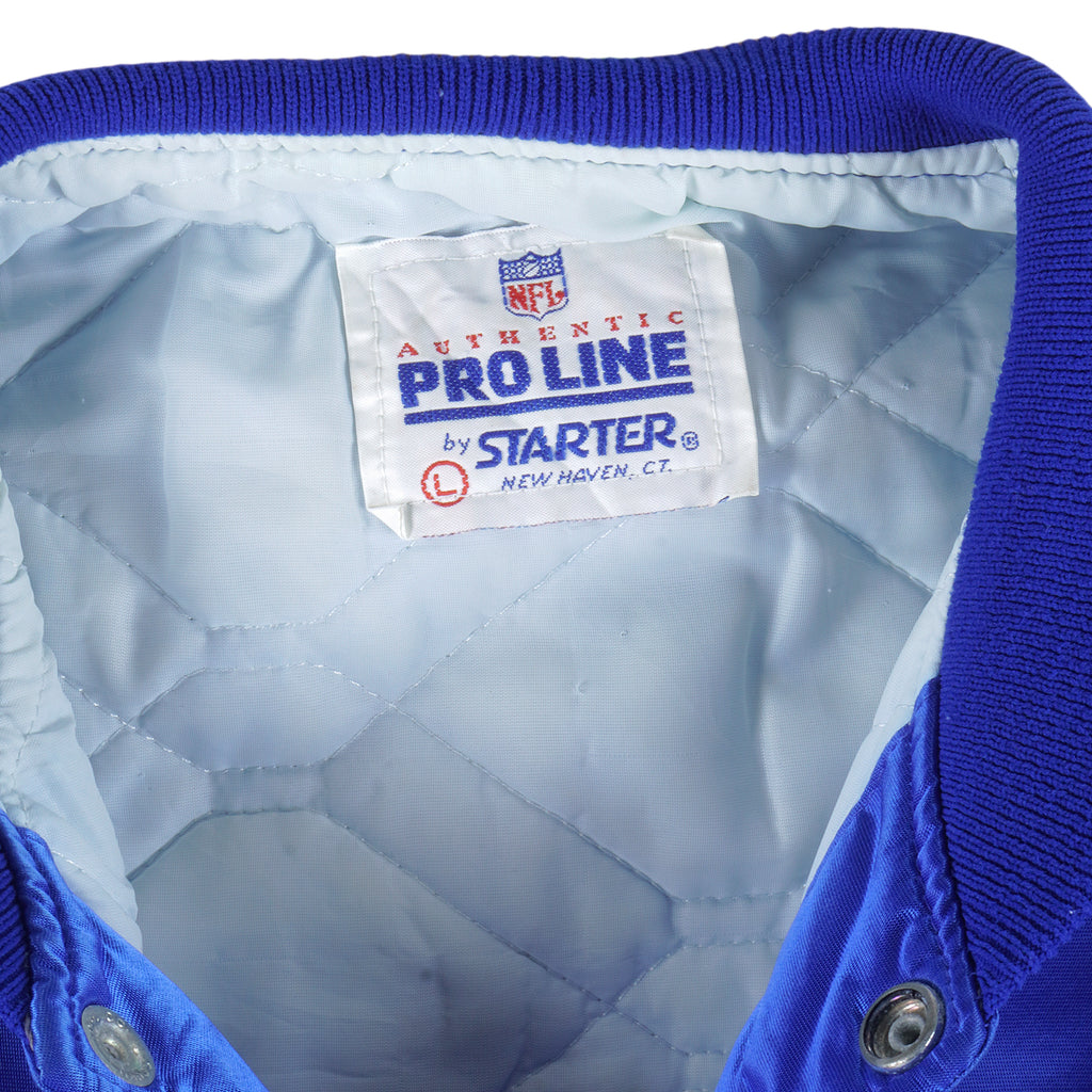 Starter (Pro Line) - Seattle Seahawks Satin Jacket 1980s Large Vintage Retro Football