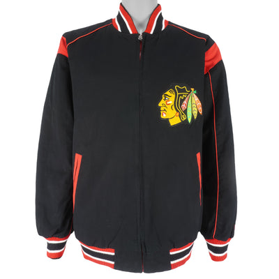 NHL - Chicago Blackhawks Reversible Satin Jacket Large