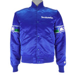 Starter - Seattle Seahawks Satin Jacket 1980s Small Vintage Retro Football