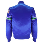 Starter - Seattle Seahawks Satin Jacket 1980s Small Vintage Retro Football