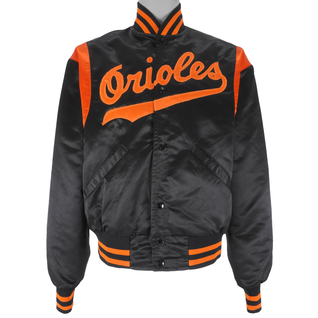 Starter - Baltimore Orioles Satin Jacket 1980s Large Vintage Retro Baseball