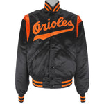 Starter - Baltimore Orioles Satin Jacket 1980s Large Vintage Retro Baseball