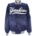 Starter - New York Yankees Diamond Collection Satin Jacket 1990s X-Large Vintage Retro Baseball