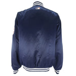 Starter - New York Yankees Diamond Collection Satin Jacket 1990s X-Large Vintage Retro Baseball