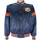 NFL (Chalk Line) - Chicago Bears Satin Jacket 1980s Medium Vintage Retro Football