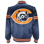 NFL (Chalk Line) - Chicago Bears Satin Jacket 1980s Medium