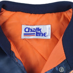 NFL (Chalk Line) - Chicago Bears Satin Jacket 1980s Medium Vintage Retro Football