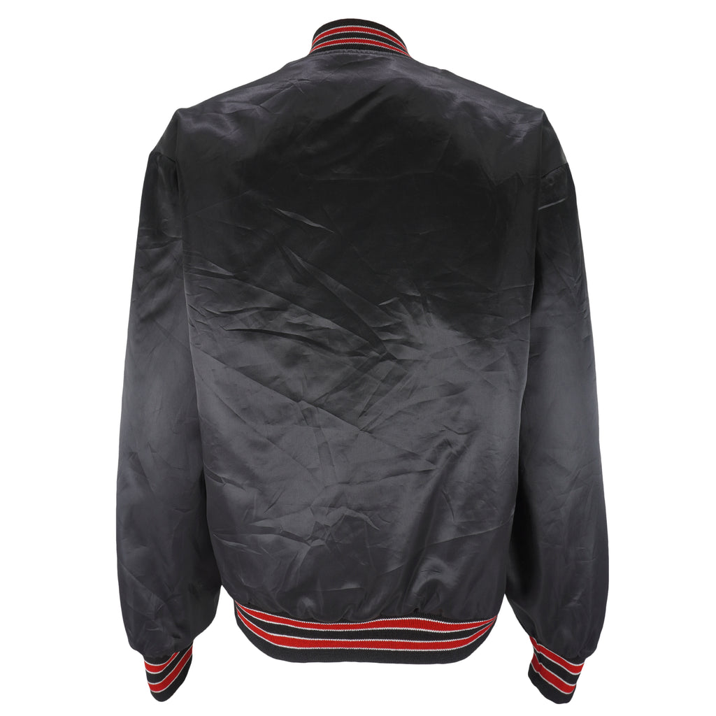NASCAR (Holloway) - Texaco Havoline Embroidered Satin Jacket 1990s X-Large Vintage Retro