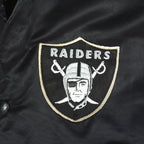 NFL (Chalk Line) - Los Angeles Raiders Satin Jacket 1980s X-Large Vintage Retro Football