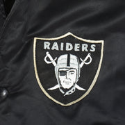 NFL (Chalk Line) - Los Angeles Raiders Satin Jacket 1980s X-Large Vintage Retro Football