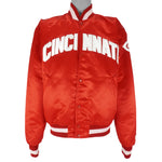 Starter (Diamond Collection) - Cincinnati Reds Satin Jacket 1980s X-Large Vintage Retro Baseball