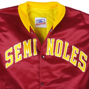 Starter - Florida State Seminoles Satin Jacket 1980s X-Large Vintage Retro Football College