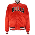 Starter - Chicago Bulls Deadstock Satin Jacket 1980s Large Vintage Retro Basketball