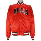 Starter - Chicago Bulls Deadstock Satin Jacket 1980s Large Vintage Retro Basketball