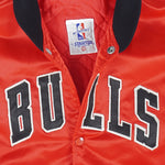 Starter - Chicago Bulls Deadstock Satin Jacket 1980s Large Vintage Retro Basketball