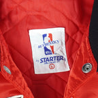 Starter - Chicago Bulls Deadstock Satin Jacket 1980s Large Vintage Retro Basketball